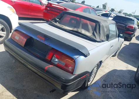 1991 Mercury Capri from USA, damaged, VIN 6MPCT01ZXM8616807